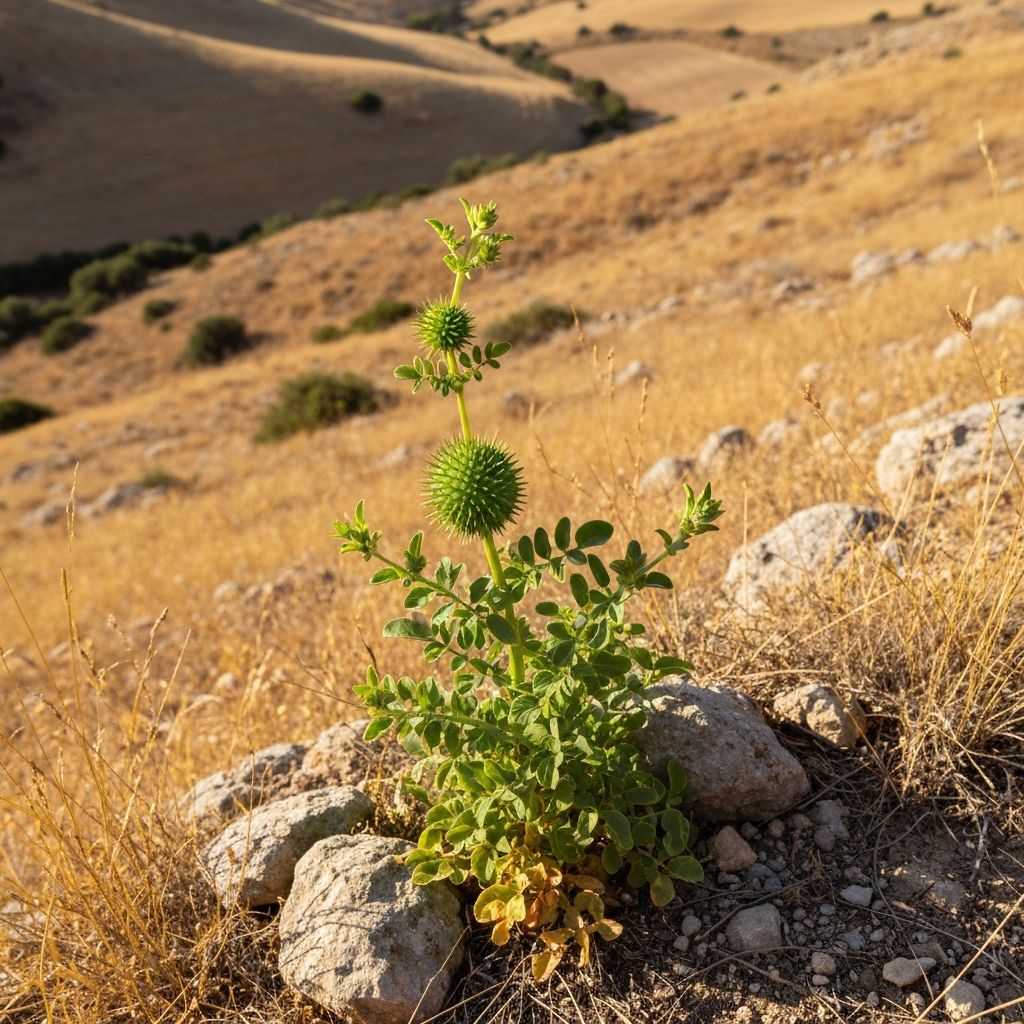 Tribulus terrestris plant